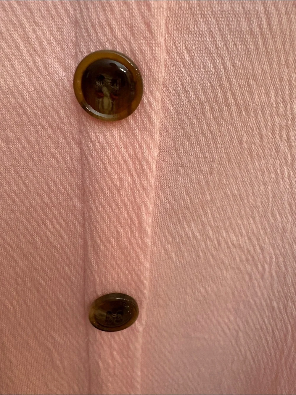 Amy Byer Soft Pink Button-Front Tank with Lace Detail